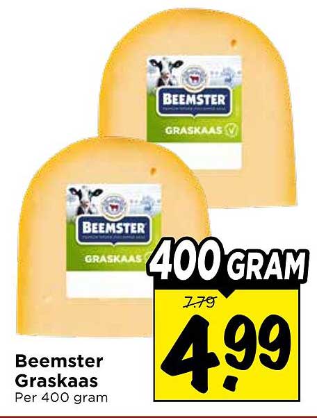 Beemster Graskaas Per 400 gram