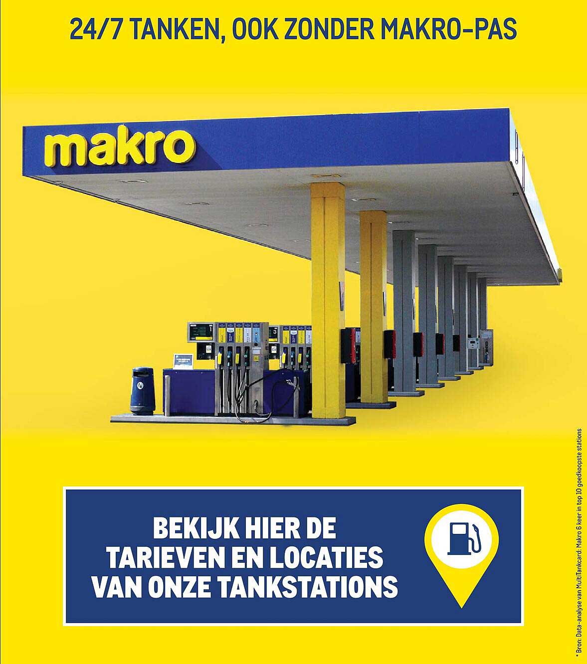 BEKIJK HIER DE TARIEVEN EN LOCATIES VAN ONZE TANKSTATIONS