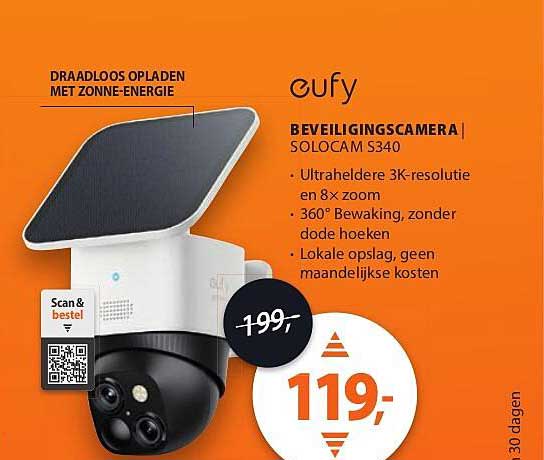 BEVEILIGINGSCAMERA SOLOCAM S340