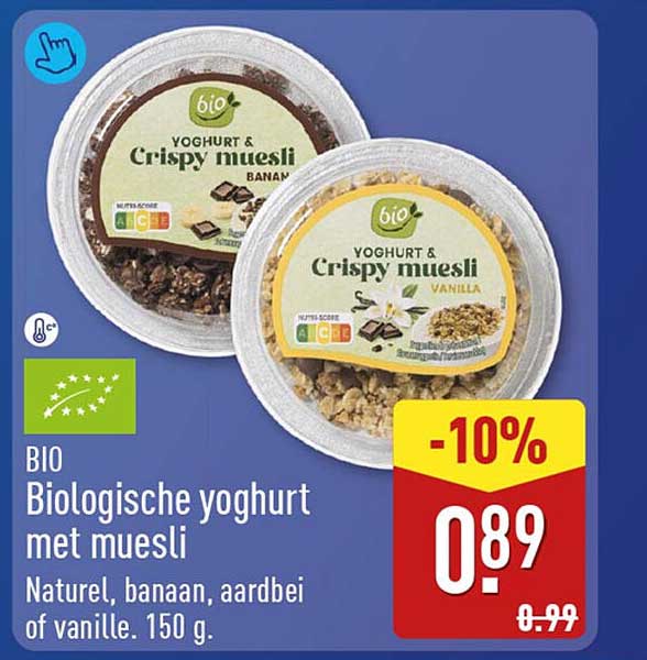 BIO Biologische yoghurt met muesli