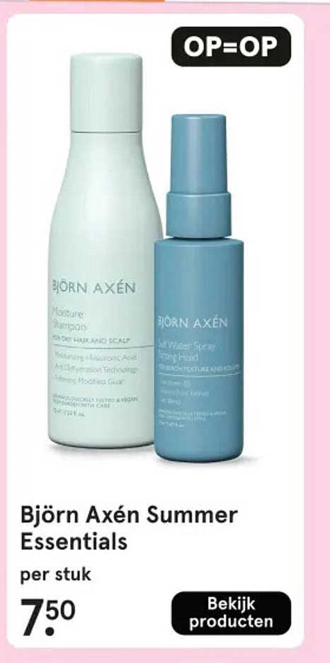 Björn Axén Summer Essentials