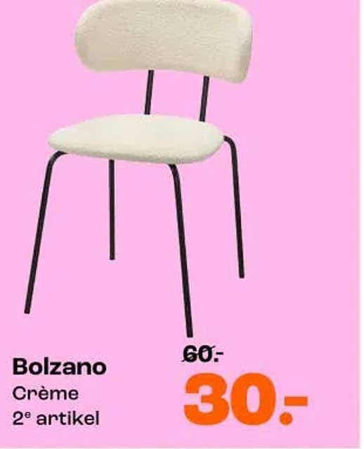 Bolzano Crème 2e artikel