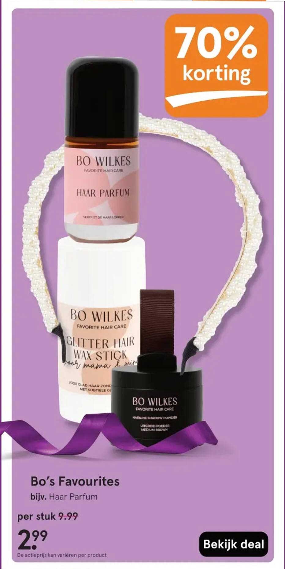Bo’s Favourites, bijv. Haar Parfum