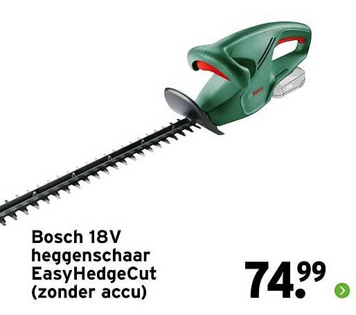 Bosch 18V heggenschaar EasyHedgeCut (zonder accu)