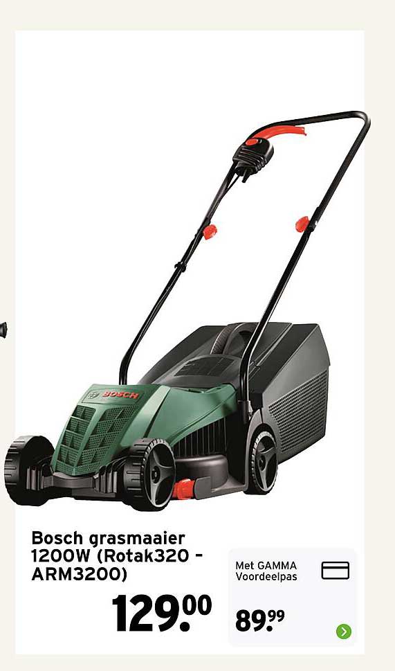 Bosch grasmaaier 1200W (Rotak320 - ARM3200)