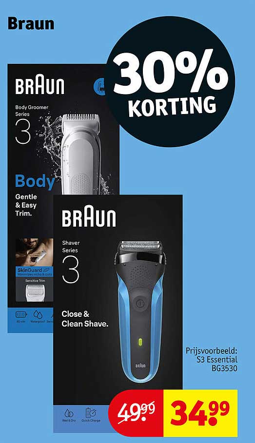 Braun 30% Korting