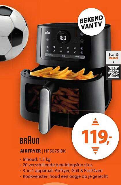 Braun Airfryer HF5075IBK