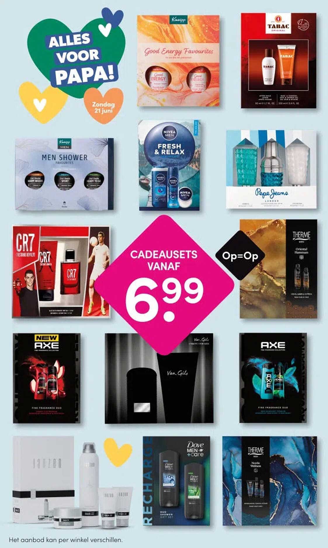 CADEAUSETS VANAF 6.99