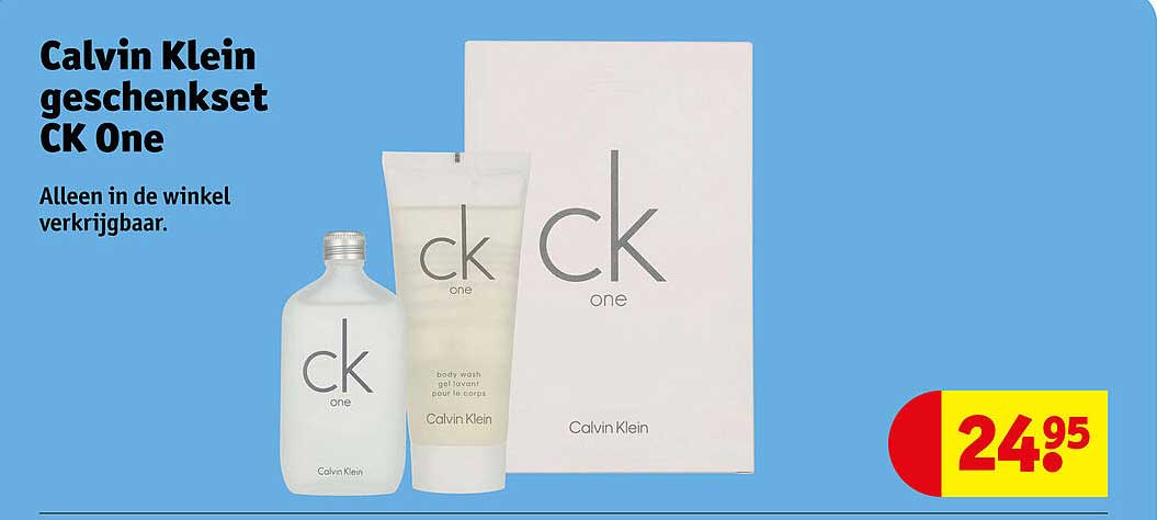 Calvin Klein geschenkset CK One