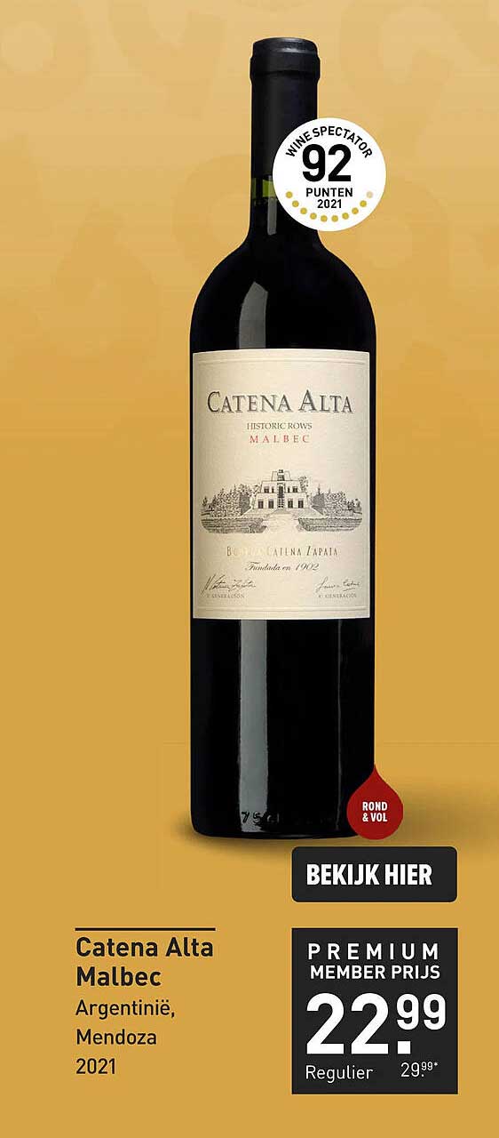 Catena Alta Malbec