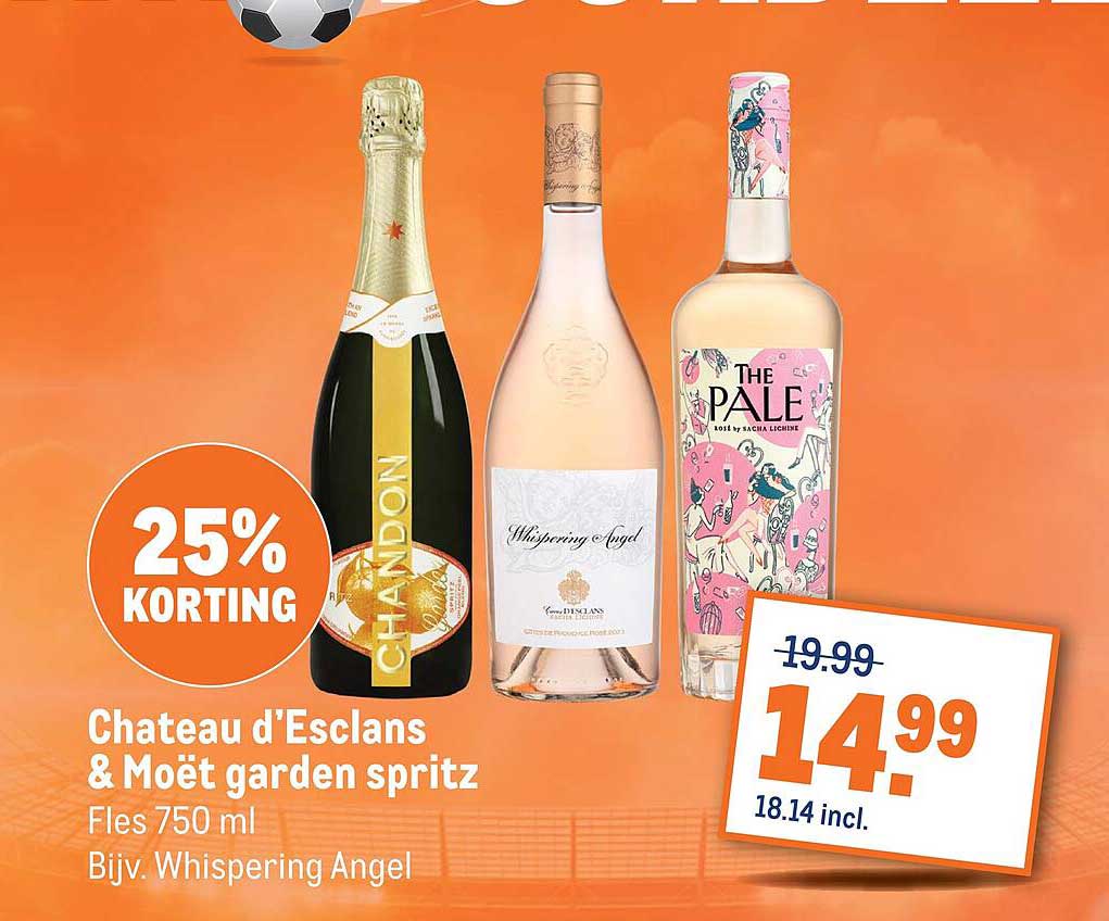 Chateau d'Esclans & Moët garden spritz
