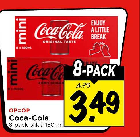 Coca-Cola 8-pack blik à 150 ml 8-PACK