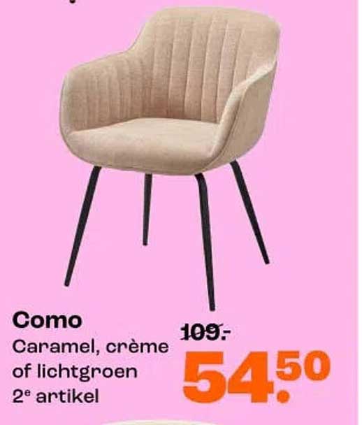 Como Caramel, crème of lichtgroen 2e artikel
