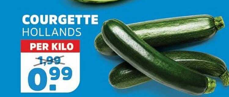 COURGETTE HOLLANDS PER KILO