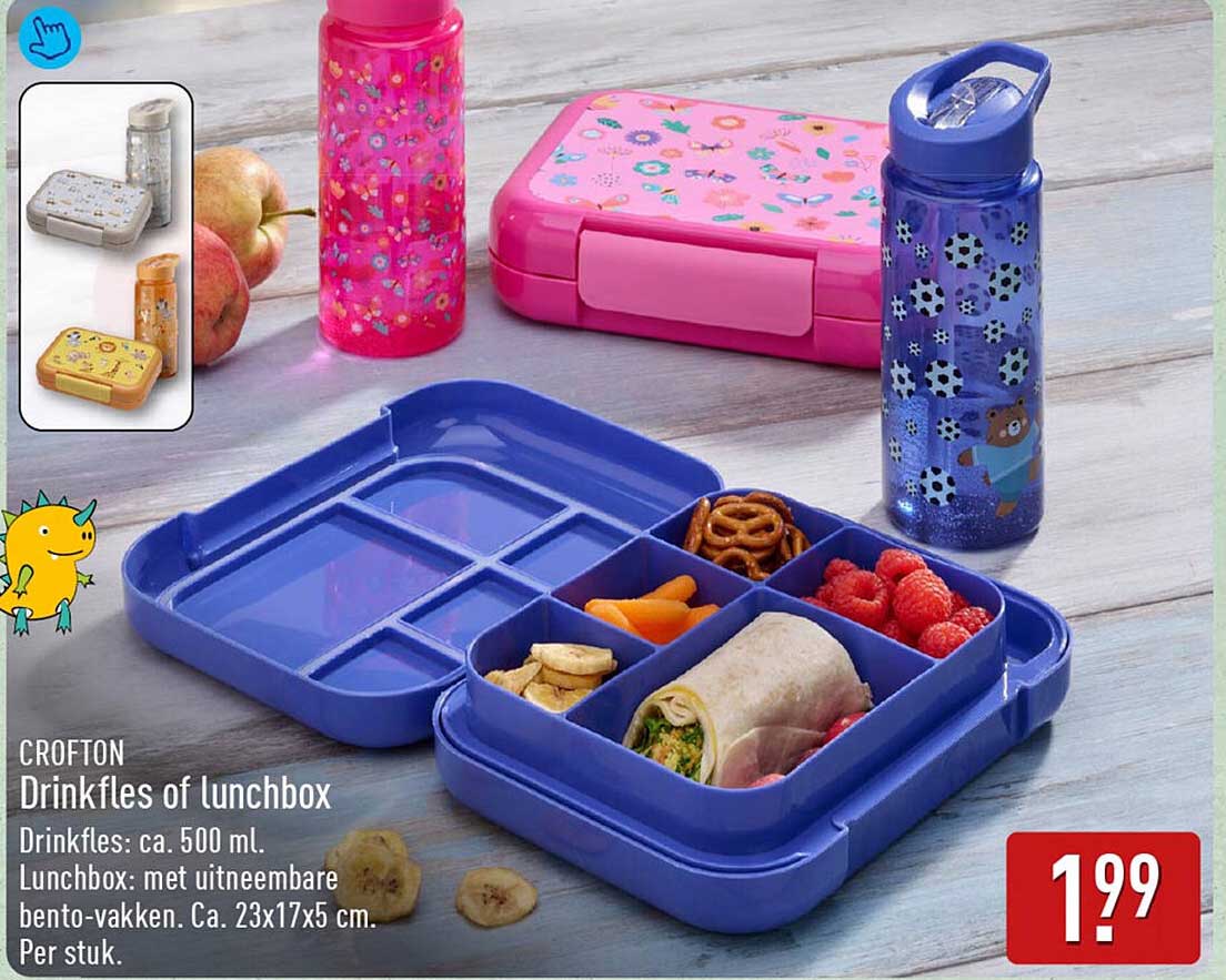 CROFTON Drinkfles of lunchbox