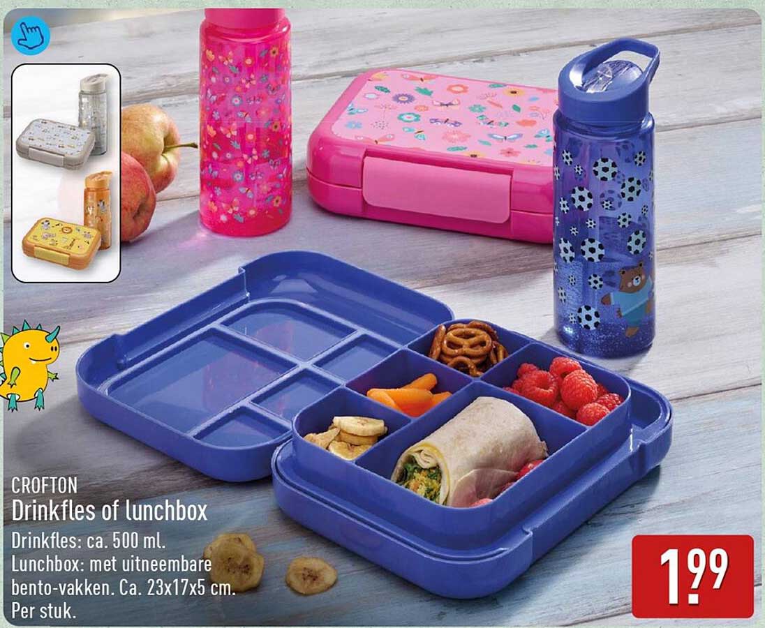 CROFTON Drinkfles of lunchbox