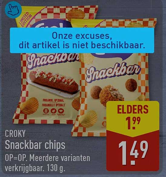 CROKY Snackbbar chips