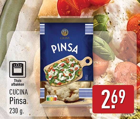 CUCINA Pinsa. 230 g.
