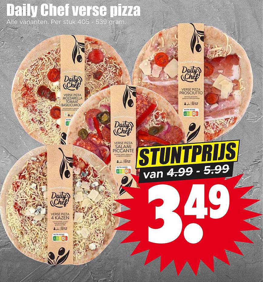 Daily Chef verse pizza