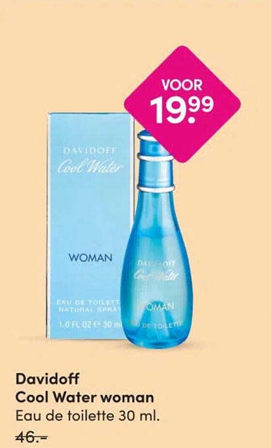 Davidoff Cool Water woman Eau de toilette 30 ml.