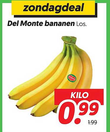 Del Monte bananen Los