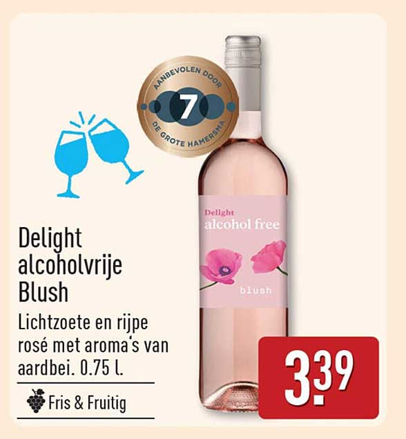 Delight alcoholvrije Blush