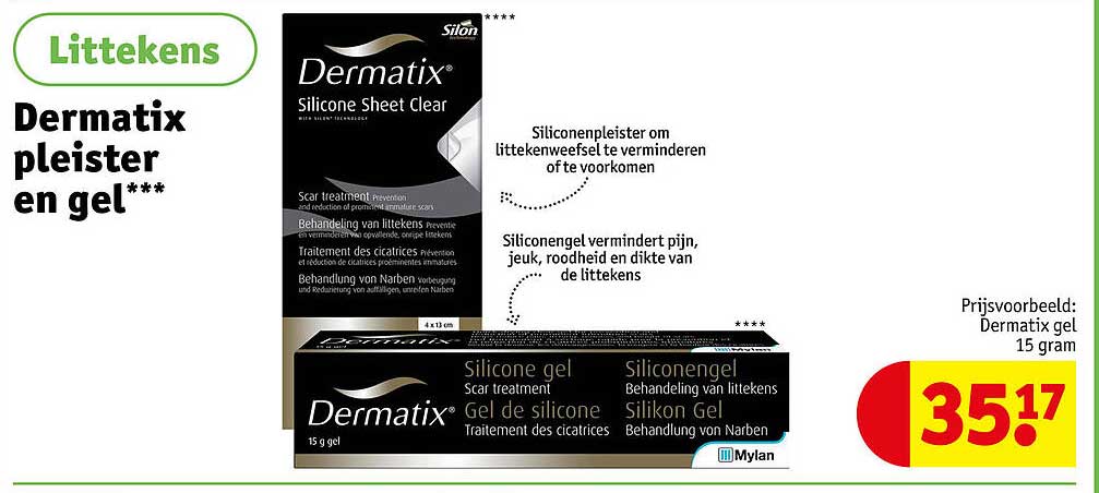 Dermatix pleister en gel***