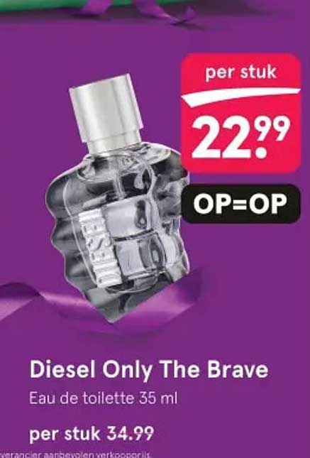 Diesel Only The Brave Eau de toilette 35 ml OP=OP