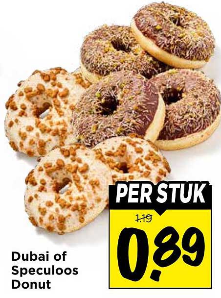 Dubai of Speculoos Donut