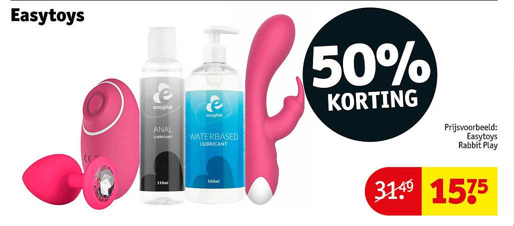 Easytoys 50% KORTING