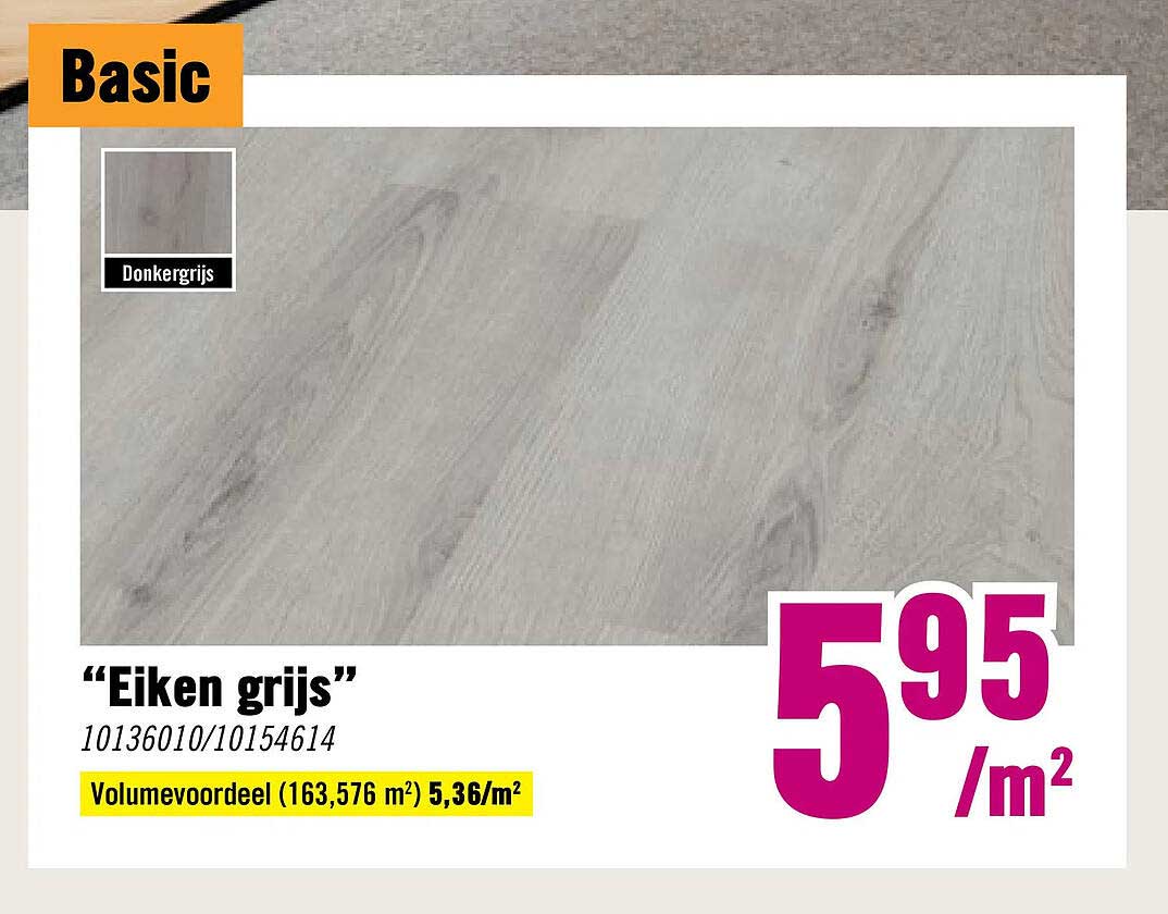 Eiken grijs