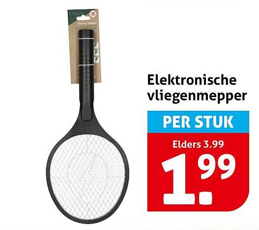 Elektronische vliegenmepper