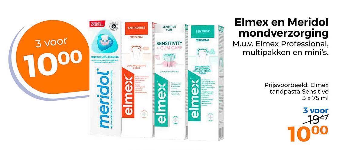 Elmex en Meridol mondverzorging