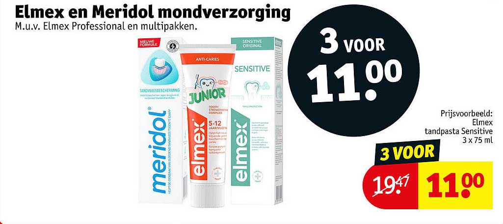 Elmex en Meridol mondverzorging