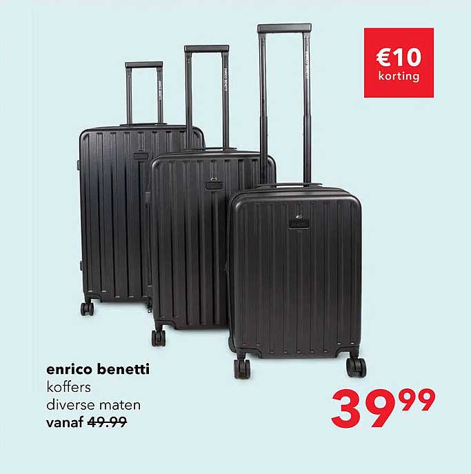 enrico benetti koffers diverse maten vanaf 49.99
