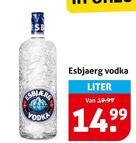 Esbjerg vodka LITER