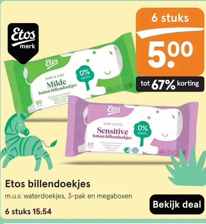 Etos billendoekjes