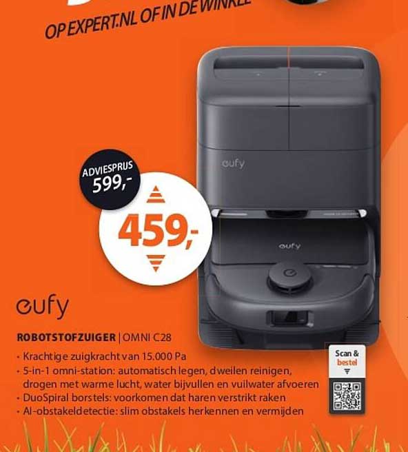eufy ROBOTSTOFZUIGER | OMNI C28