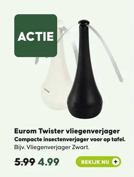 Eurom Twister vliegenverjager