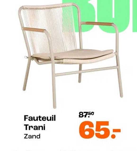 Fauteuil Trani Zand