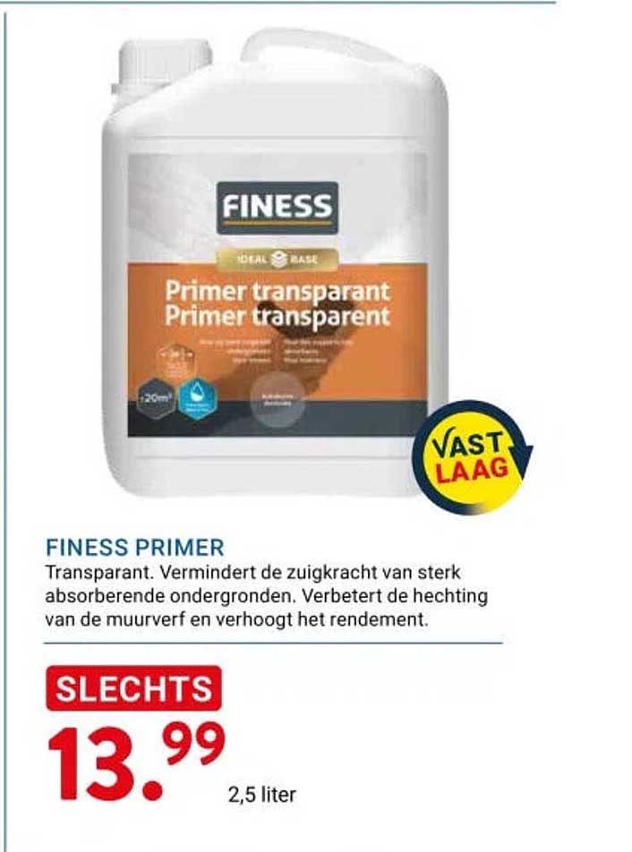 FINESS PRIMER SLECHTS 13.99