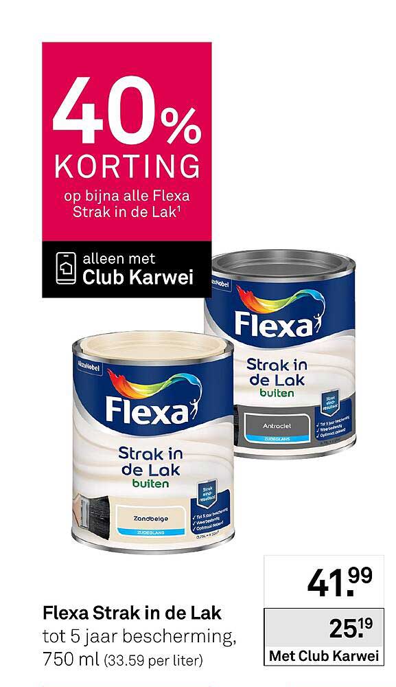 Flexa Strak in de Lak