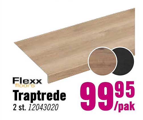 Flexx floors Traptrede 2 st. 12043020