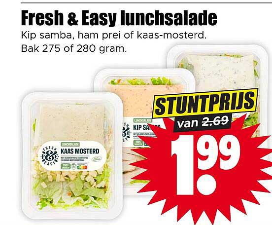 Fresh & Easy lunchsalade