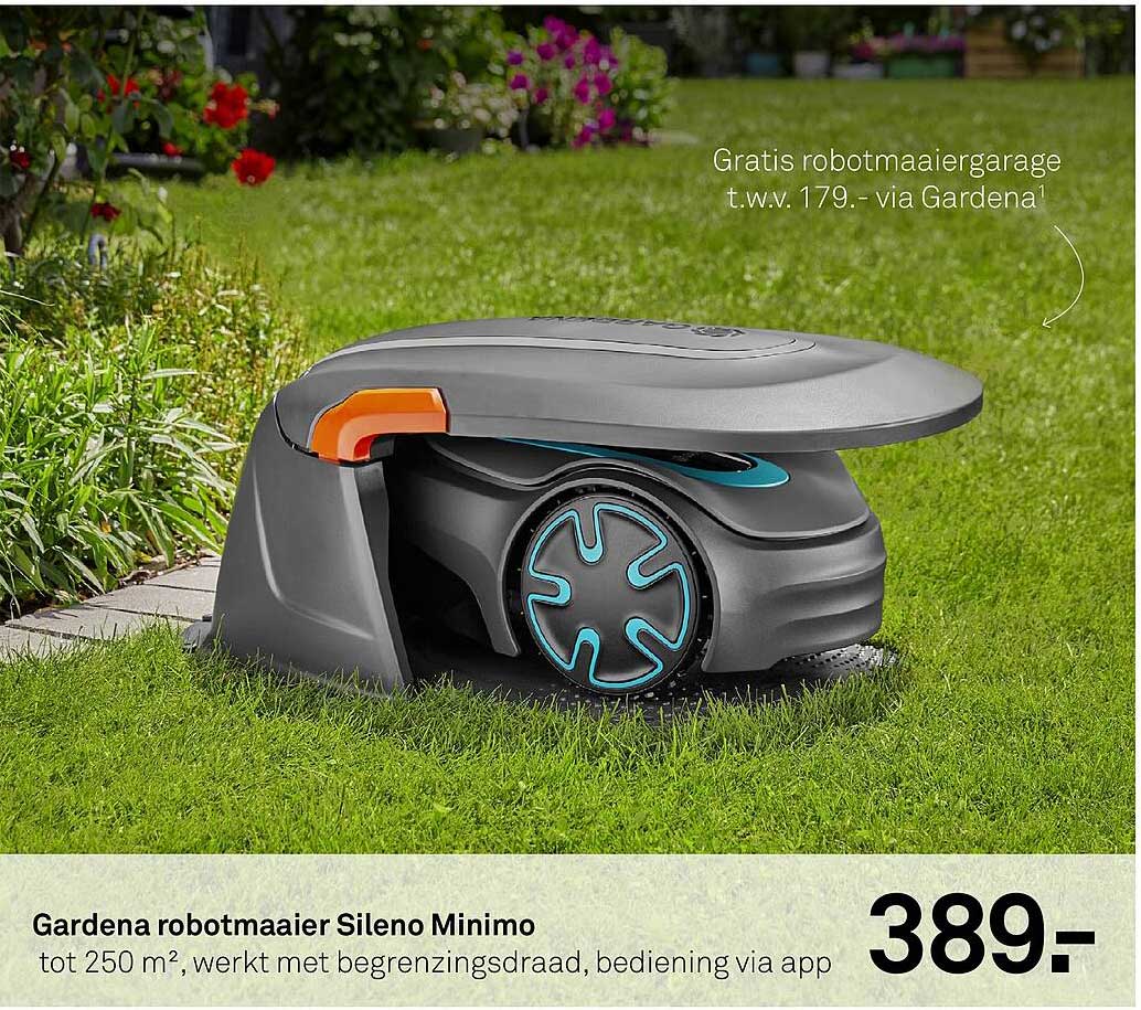 Gardena robotmaaier Sileno Minimo
