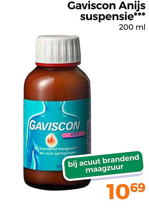 Gaviscon Anijs suspensie*** 200 ml