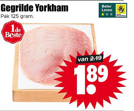 Gegrilde Yorkham