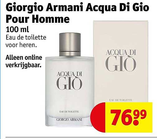Giorgio Armani Acqua Di Gio Pour Homme 100 ml