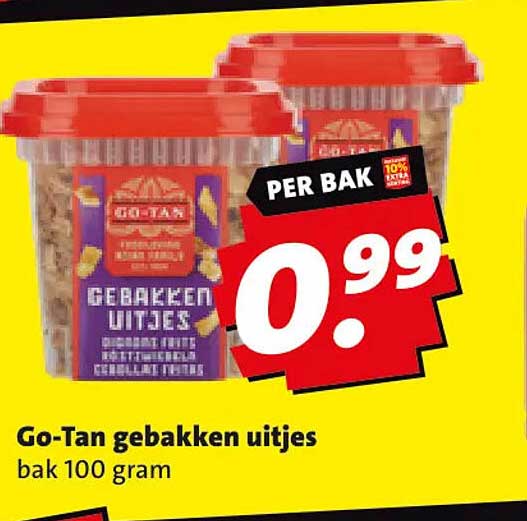 Go-Tan gebakken uitjes