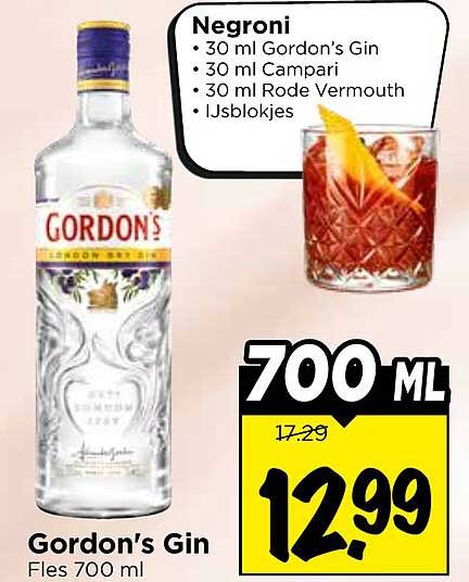 Gordon’s Gin Fles 700 ml